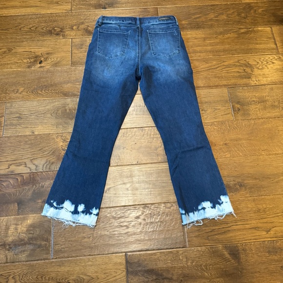Articles of Society Crop Tie Dye design Jeans - Picture 4 of 4